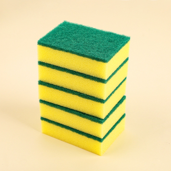 Απορροφητικό σφουγγάρι καθαρισμού απολύμανσης, βούρτσα πλυσίματος πιάτων κουζίνας, βούρτσα κατσαρόλας, σφουγγάρι, σφουγγάρι καθαρισμού, οικιακές εργασίες, μη λιπαρό πανί πλυσίματος πιάτων