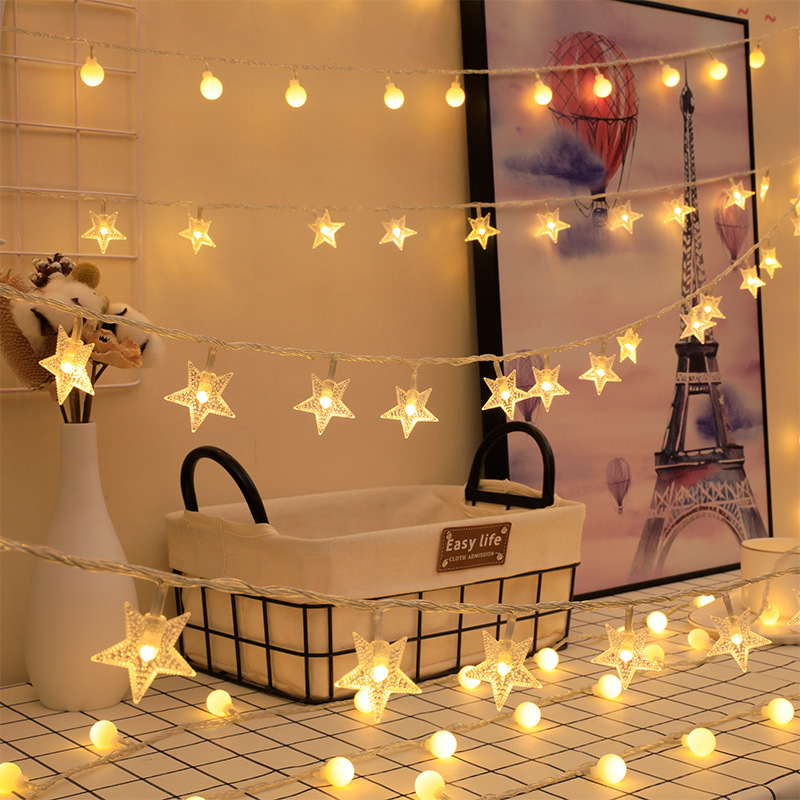 LED φως μπαταρίας πεντάκτινο αστέρι φωτιστικό σειράς USB φωτιστικό σειράς αστέρι διακοσμητικό φως διακοπών χριστουγεννιάτικο φωτισμό που αναβοσβήνει