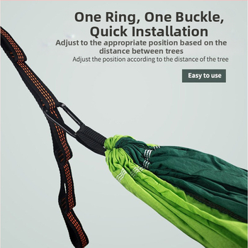 Алуминиева сплав, за къмпинг, планинарство, катарама, костюм, D-тип люлка, аксесоари за въжета, каишка за хамак, полиестерна панделка, колан за дърво