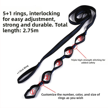 Алуминиева сплав, за къмпинг, планинарство, катарама, костюм, D-тип люлка, аксесоари за въжета, каишка за хамак, полиестерна панделка, колан за дърво