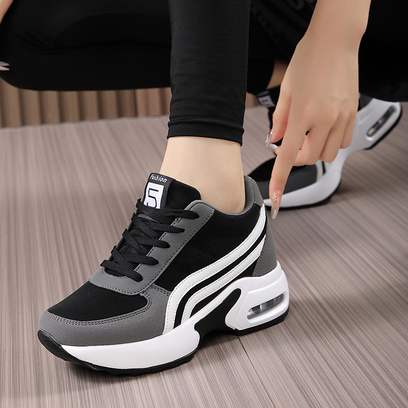 Maži, ūgį didinantys bateliai, nematomas vidinis aukštis, moteriški bateliai, 9 cm, moteriški sportbačiai, trumpi bateliai, aukšti, 35–42 jardai.