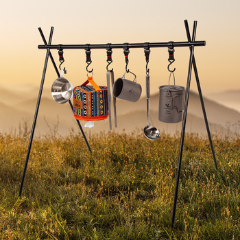 Välitelgi telkimine alumiiniumisulamist kaasaskantav statiivi kokkupandav hoiuruum reisikuivatusresti riputusrest