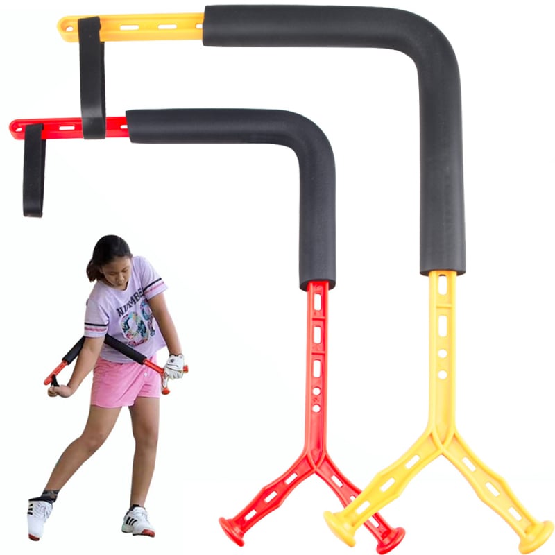 Γκολφ Spinner Swing Exerciser Swing Right Elbow Stick Waist Strength Training Posture Action Corrector
