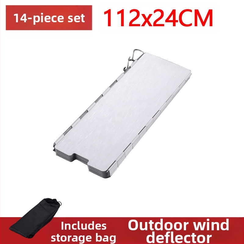 Vēja vairoga āra kasešu plīts vēja vairogs vēja vairogs vēja necaurlaidīga gredzenveida plīts korpuss gāzes plīts kempingam saliekama kempinga plīts