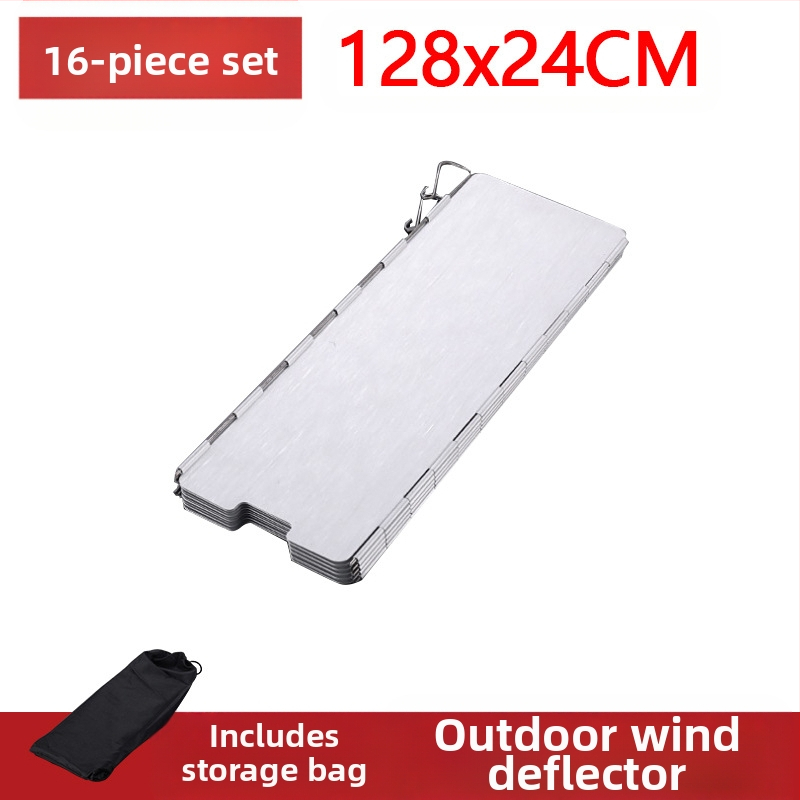 Vēja vairoga āra kasešu plīts vēja vairogs vēja vairogs vēja necaurlaidīga gredzenveida plīts korpuss gāzes plīts kempingam saliekama kempinga plīts