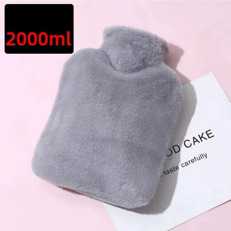 Pliušinis karšto vandens maišelis, vandens pripildymas, šiltas pilvas, šiltas vandens maišelis, vandens pripildymas, mielas animacinis filmas, šilta lova, šiltas juosmuo, sprogimui atsparus PVC, šiltos rankos.