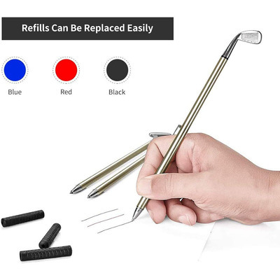 golfo sferinis rašiklio laikiklis mini golfo dekoravimas biuro kūrybinis dekoravimas verslo veikla dovana tarpvalstybinis išpardavimas