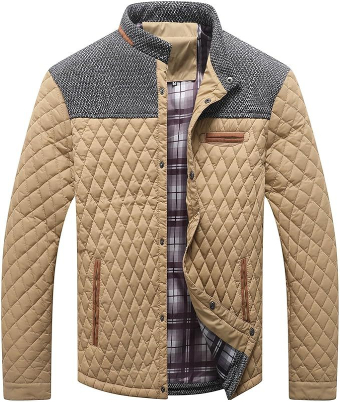 Prekogranični europski kod Amazon Muška pamučno podstavljena jakna Ležerna sportska odjeća na otvorenom Otporna na vjetar Kaput Zadebljana jesenska i zimska jakna