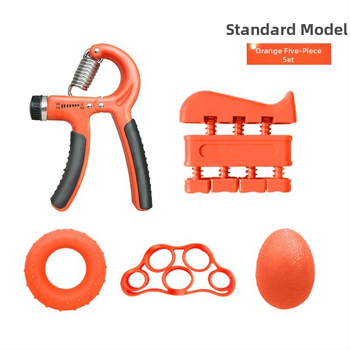 Grip viieosaline ülikond sõrmetreener uus viie sõrme komplekt silikoonist haarderõngaga taastusravi treeningkombinatsioon