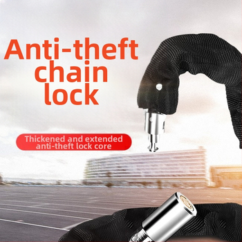 ♔ Κλειδαριά Ποδηλάτου, Κλειδαριά Αλυσίδας Universal, Κλειδαριά Αλυσίδας Ηλεκτρικού Ποδηλάτου Αντικλεπτικής Προστασίας, Κλειδαριά Μοτοσικλέτας, Κλειδαριά Ποδηλάτου, Universal