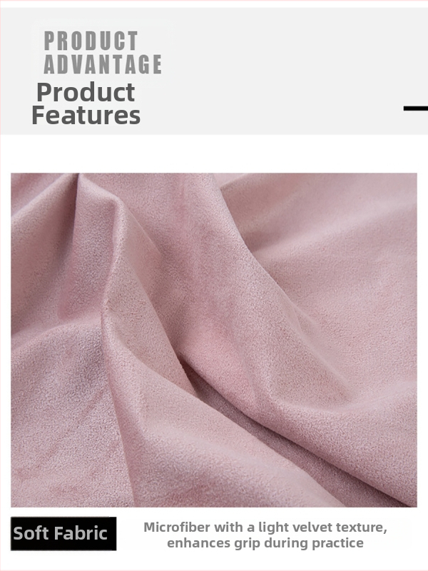 Преносима постелка за йога, лека, абсорбираща потта, неплъзгаща се, кърпа за йога на закрито, фитнес, спорт, домашна кърпа за йога