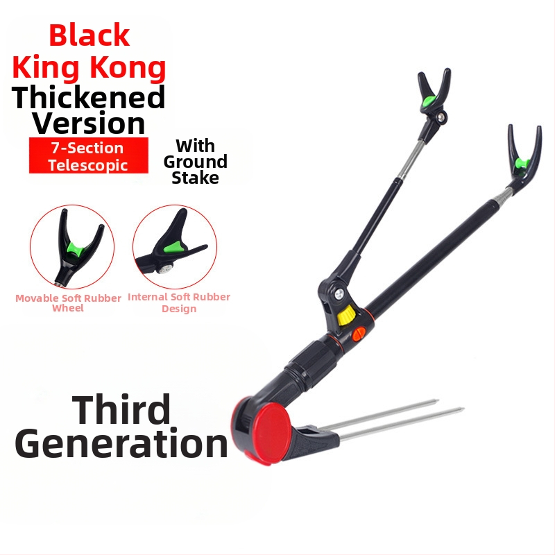 Maanduspistik roostevabast terasest õngeklamber kaheotstarbeline akuklamber kalastuskast kalastustooli ridvahoidik ridva käsivars ridva tugiraam hulgimüük