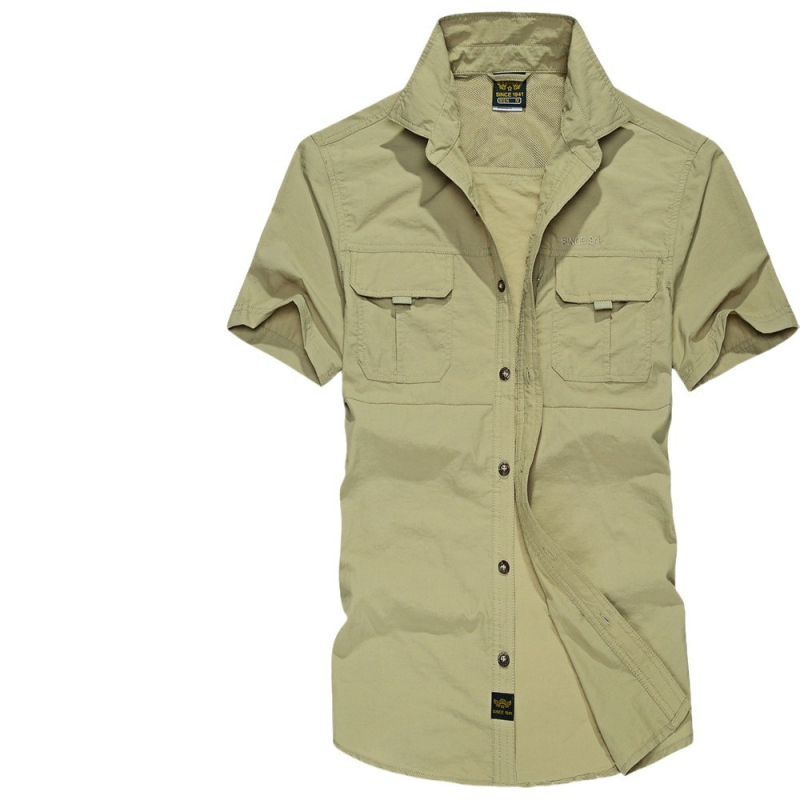 Колан за летни бързосъхнещи дрехи, комплект панталони, мъжки тънък костюм за планинарство на открито, голям размер, работно облекло 1025