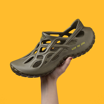 Ανδρικά Παπούτσια Καλοκαίρι 24 Νέα Ψηλά Παπούτσια Κήπου Μοντέρνα Παπούτσια Καρύδας Ανδρικά Παπούτσια Παραλίας με Μαλακή Σόλα, Αναπνέοντα Εξωτερικά Παπούτσια, Παντόφλες EVA