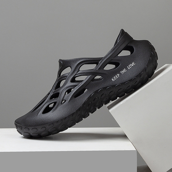 Ανδρικά Παπούτσια Καλοκαίρι 24 Νέα Ψηλά Παπούτσια Κήπου Μοντέρνα Παπούτσια Καρύδας Ανδρικά Παπούτσια Παραλίας με Μαλακή Σόλα, Αναπνέοντα Εξωτερικά Παπούτσια, Παντόφλες EVA