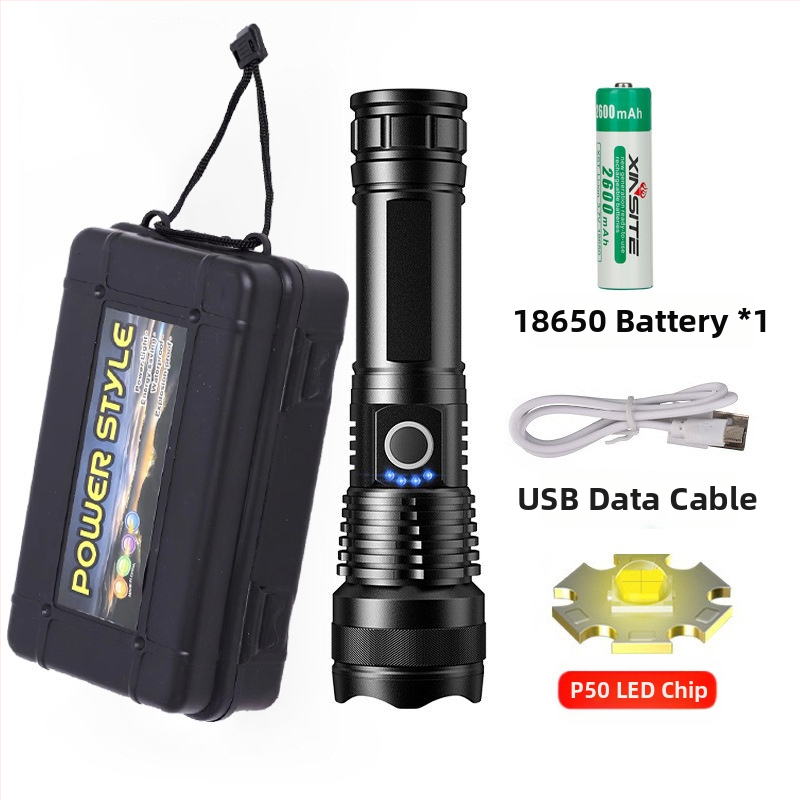 Piiriülene ülikerge pikamaa laetav taskulamp välistingimustes patrullimiseks mõeldud prožektor suum Aurora relv suur prožektorlaserrelv tugev