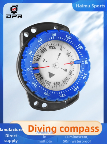 Niršanas rādītāja kompass niršanas kompass zemūdens kompass ūdensizturīgs rokas pulkstenis gaismas