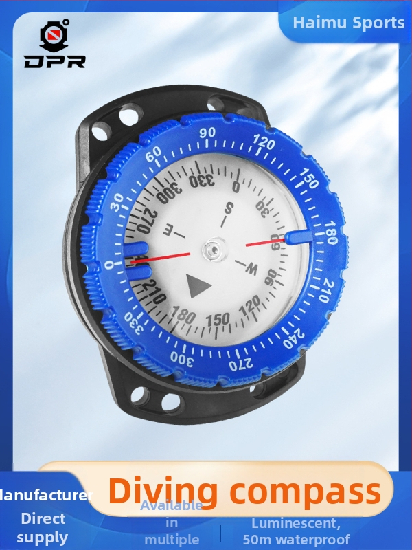 Niršanas rādītāja kompass niršanas kompass zemūdens kompass ūdensizturīgs rokas pulkstenis gaismas