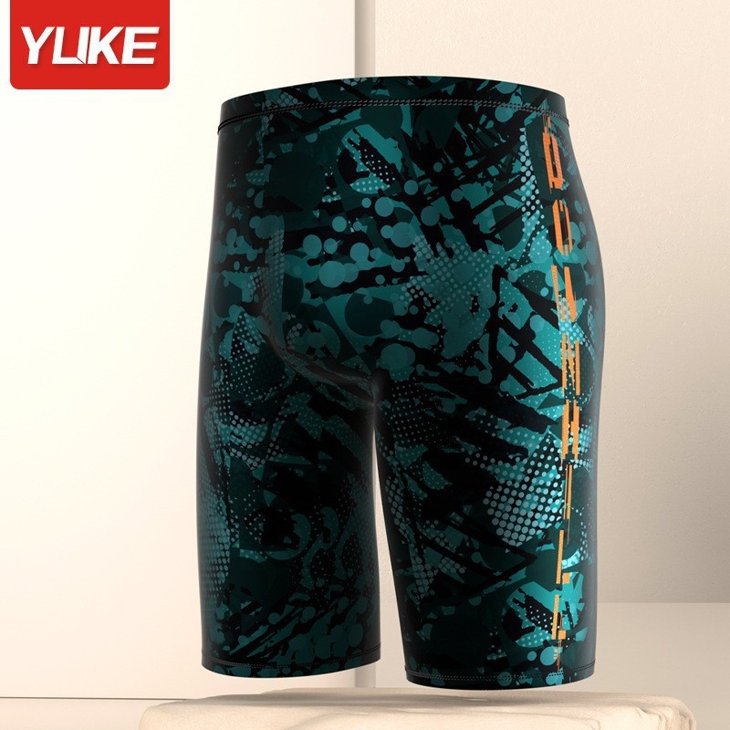 Ujumispüksid meeste professionaalsed poksijad viiepunktilised meeste ujumispüksid ujumismüts ujumisprillid kolmeosaline piinlikkustvastane kuumaveeallikavarustus