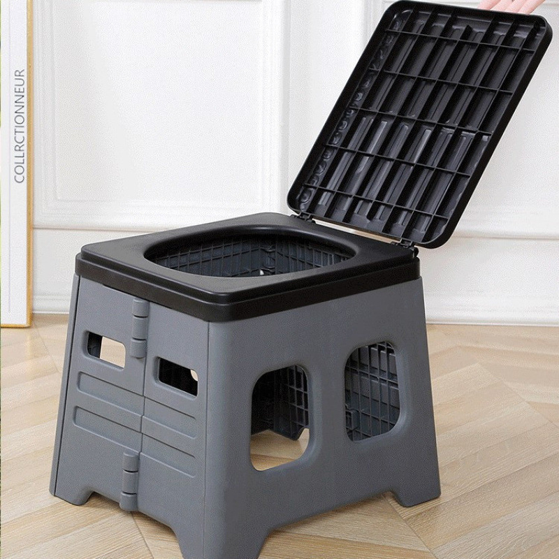 Autosse kokkupandav tualett Ajutine hädaolukorra tualett Välistingimustes kasutatav telk Artefakt Kaasaskantav Lihtne mobiilne istumine