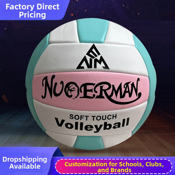 Hulgimüük nr 5 tudengistiilis pehmest nahast võrkpalli plahvatuskindel ja kulumiskindel masinaga õmmeldud PU noorte võistlusvõrkpall treeningvõrkpalliks