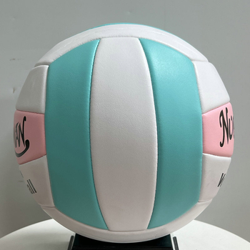 Hulgimüük nr 5 tudengistiilis pehmest nahast võrkpalli plahvatuskindel ja kulumiskindel masinaga õmmeldud PU noorte võistlusvõrkpall treeningvõrkpalliks