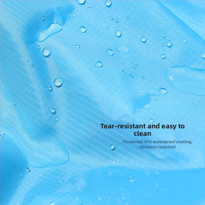 ETRAVEL Plážová podložka, vlhkosťodolná podložka, vonkajšia pikniková podložka, látková podložka na výlety na jar, prenosná vodotesná zahustená rohož na trávnik