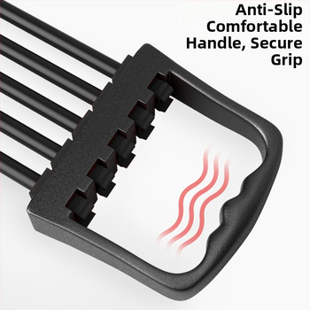 Viie toruga rindkere laienduspingutusseade, treeningvarustus selja treenimiseks, kodune lihaste elastne toru pingutusseade, eemaldatav tõmbenöör