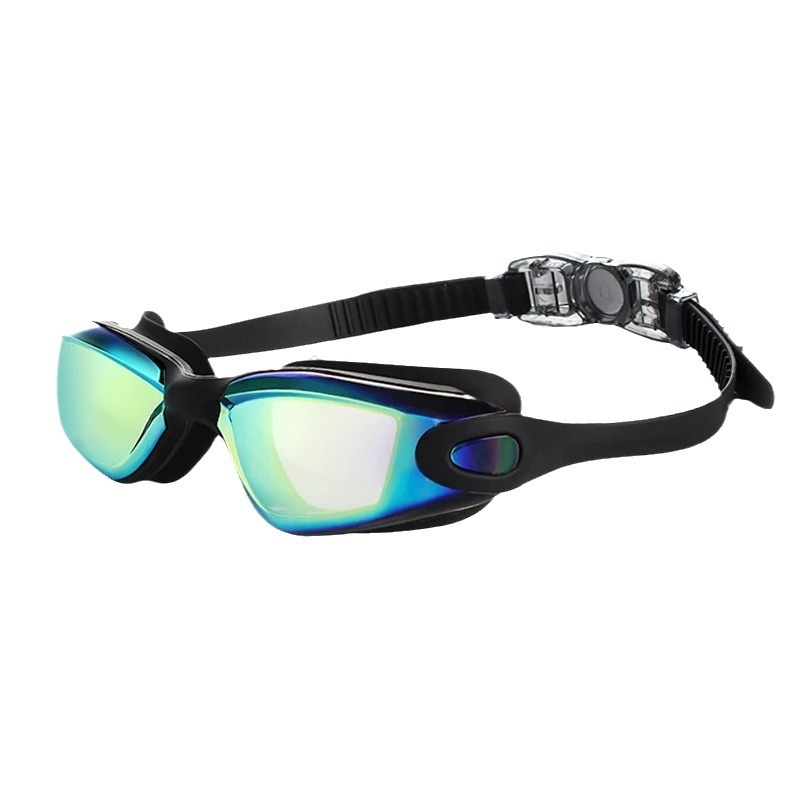 Dviejų dalių silikoniniai, vandeniui atsparūs, nerasojantys, HD plaukimo akiniai, skirti suaugusiems ir unisex plaukimo akiniams, skirti tarpvalstybiniams sprogimams.