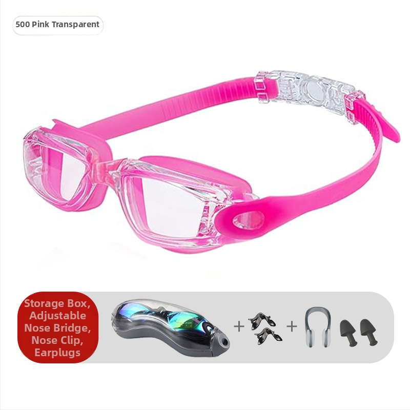 Piiriülesed plahvatused ujumisprillid kaheosalised silikoonist veekindlad uduvastased HD prillid täiskasvanutele mõeldud unisex ujumisprillid