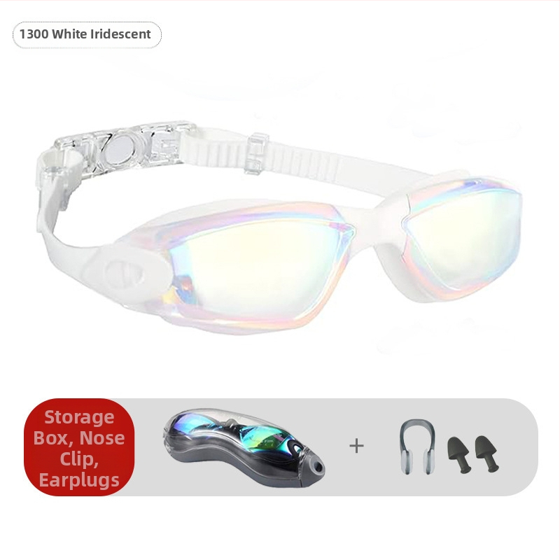 Piiriülesed plahvatused ujumisprillid kaheosalised silikoonist veekindlad uduvastased HD prillid täiskasvanutele mõeldud unisex ujumisprillid