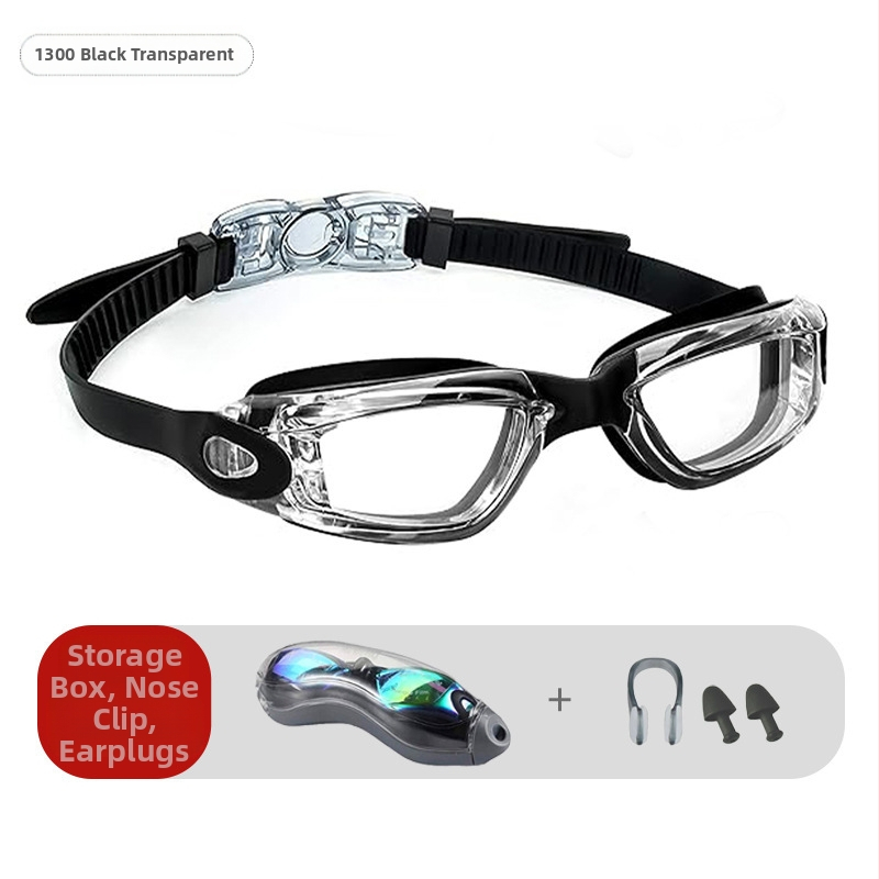 Piiriülesed plahvatused ujumisprillid kaheosalised silikoonist veekindlad uduvastased HD prillid täiskasvanutele mõeldud unisex ujumisprillid