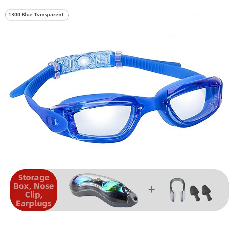 Piiriülesed plahvatused ujumisprillid kaheosalised silikoonist veekindlad uduvastased HD prillid täiskasvanutele mõeldud unisex ujumisprillid