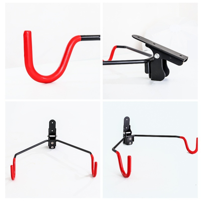 Jalgratta seinale kinnitatav mägiratta topeltkonksuga maanteeratta siseparkimisraam