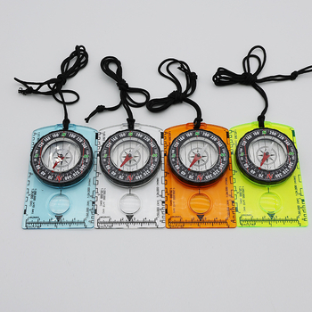 Tehase otsetarne DC361 välistingimustes kasutatava kompassi skaala põhjanõelaga kaardistuskompass välistingimustes kasutatava telkimiskaardi joonlaud