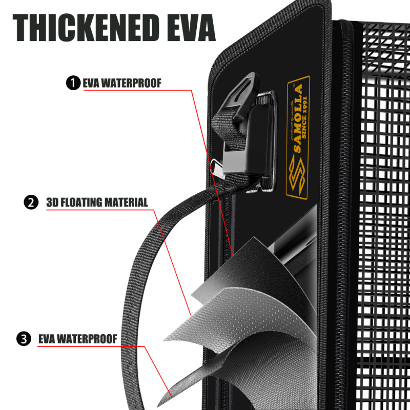 2025. aasta uus ujuvvee kalakaitse kokkupandav merepüük kaljupüük kalakaitse kiiresti kuivav kaasaskantav kalapüügivõrkkott eluskala kast