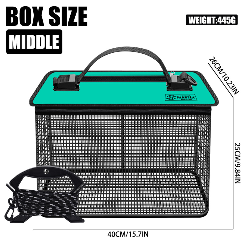 2025. aasta uus ujuvvee kalakaitse kokkupandav merepüük kaljupüük kalakaitse kiiresti kuivav kaasaskantav kalapüügivõrkkott eluskala kast