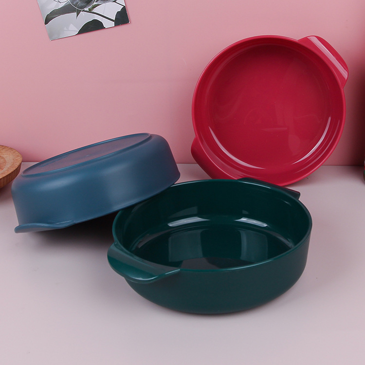 Põhjala stiilis nisuõlgedest topeltkõrvakauss köögisöögikauss riisikauss supikauss elutoa salat puuviljad plastkauss