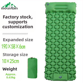 Фабрична надуваема постелка за открито, автоматично надуваемо легло, къмпинг, къмпинг, надуваема постелка за спане, влагоустойчива постелка, палатка
