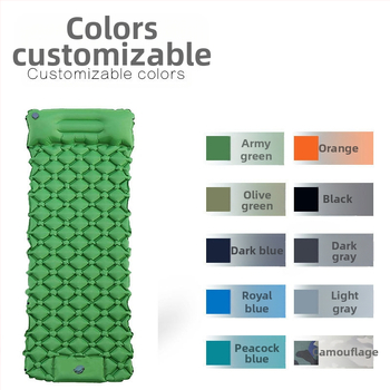 Фабрична надуваема постелка за открито, автоматично надуваемо легло, къмпинг, къмпинг, надуваема постелка за спане, влагоустойчива постелка, палатка