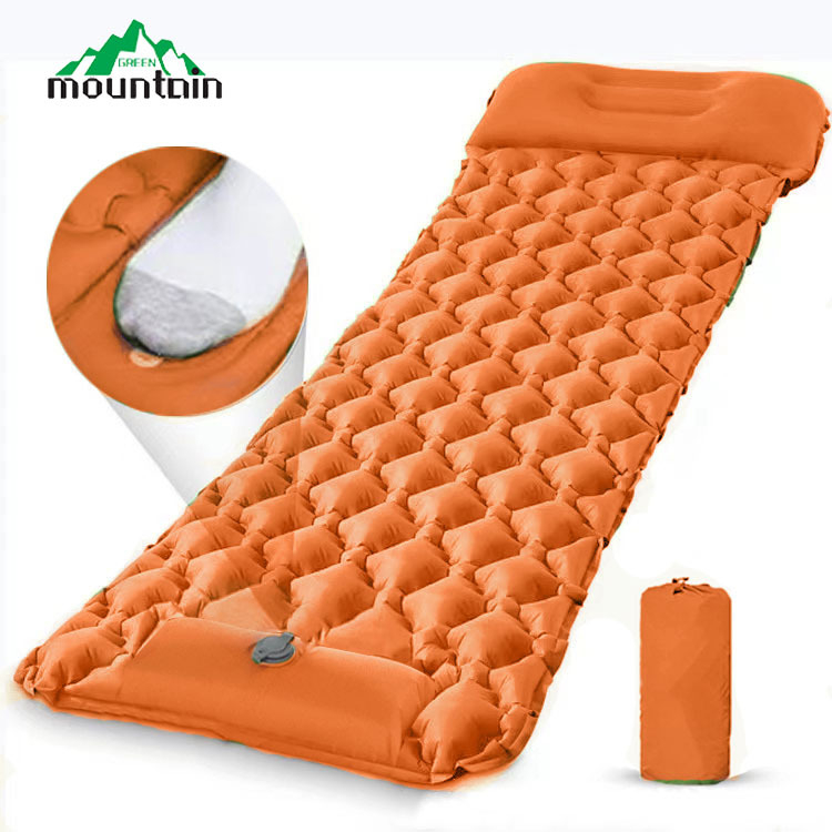 Фабрична надуваема постелка за открито, автоматично надуваемо легло, къмпинг, къмпинг, надуваема постелка за спане, влагоустойчива постелка, палатка