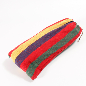 Audekla šūpuļtīkls Āra piederumi Atpūtas šūpuļtīkls Ceļojumu šūpuļtīkls