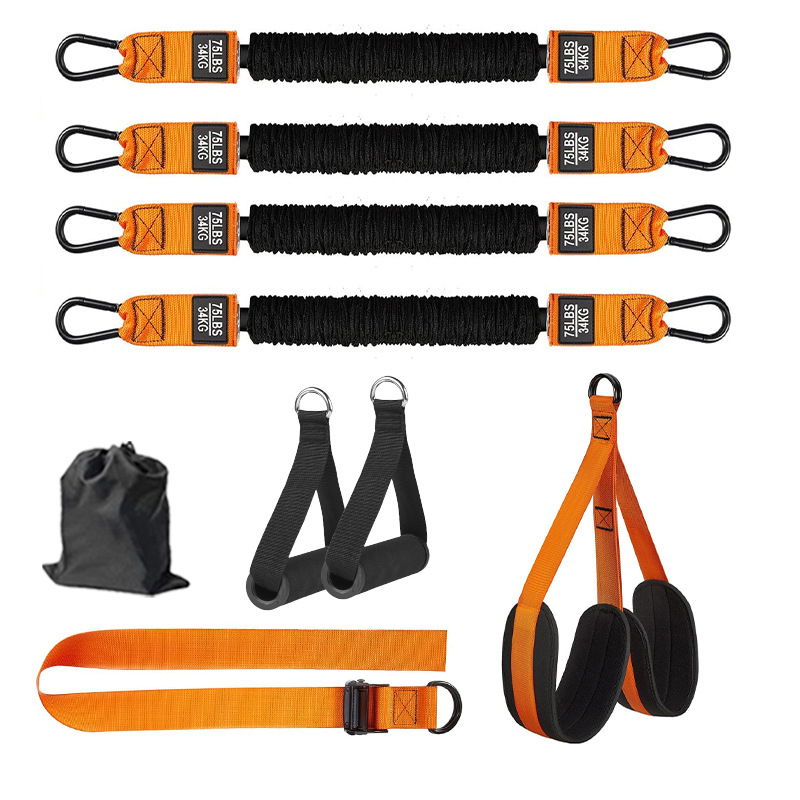 Lõuatõmbevöö, sirge horisontaalse kangiga jõutreeningu vöö, reguleeritav lateksist kõrge elastsusega vastupanuvöö