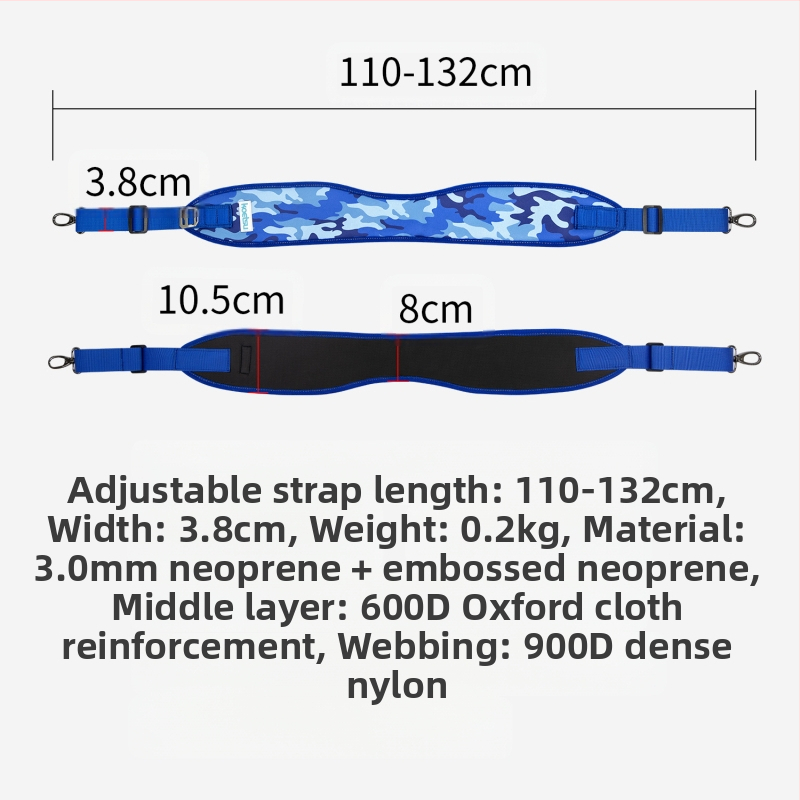 KOETSU бутикова презрамка за гребло, презрамка за SUP сърф, аксесоари за пулпборд, единична презрамка за рамо, доставка през граница