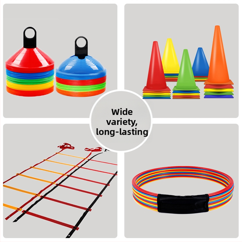 Табела за футболни тренировки, кофа, система за усещане за препятствия, туба за сладолед за тренировки, пътен знак за паркиране, чувствителен към стълба, диск