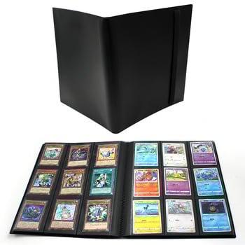 На склад 360 карти с голям капацитет PP книга с карти за настолна игра, преследване на звезди, анимационна карта, съкровище, мечта, гумена еластична книга за колекция