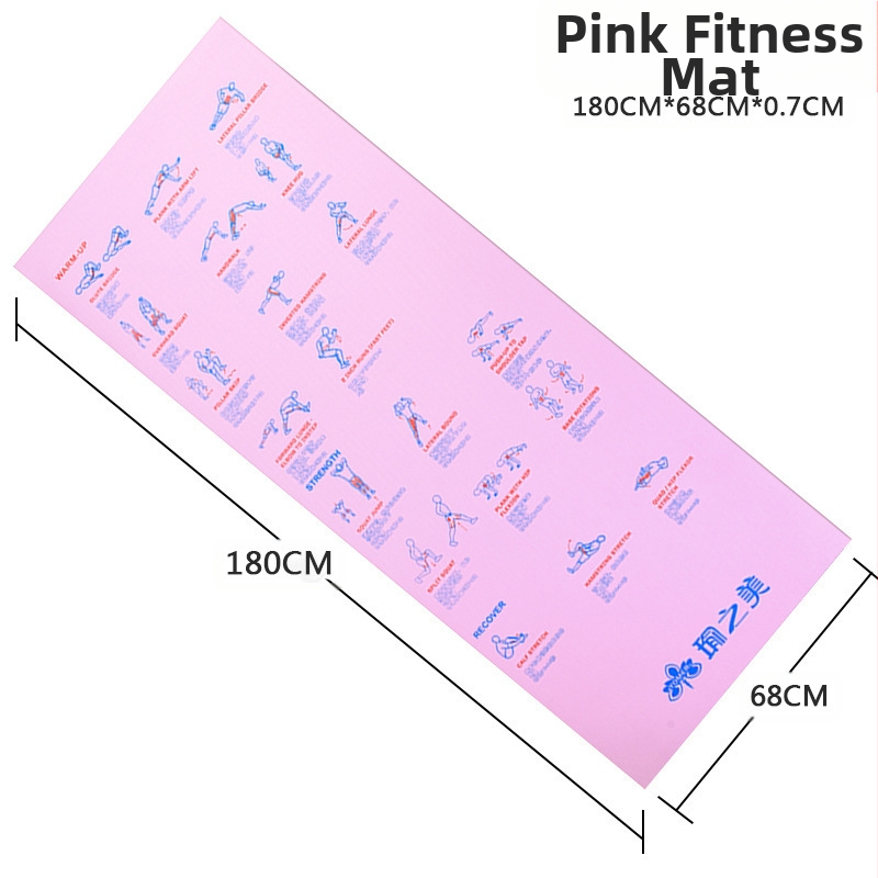 Pánska fitness podložka z PVC, protišmyková podložka na jogu, výrobcovia cezhraničných športov, domácich gumových podložiek na profesionálny tréning