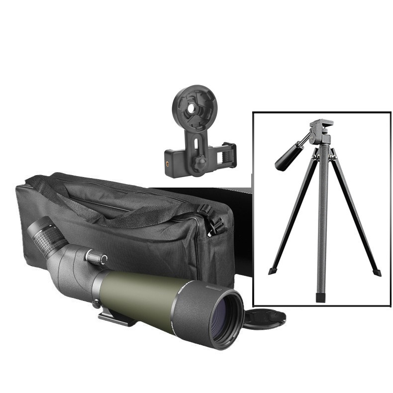 Tarpvalstybinis karštas išpardavimas 20-60X80 paukščių stebėjimo veidrodis HD naktinio matymo 80 didelio skersmens lauko paukščių stebėjimo veidrodis didmeninė prekyba