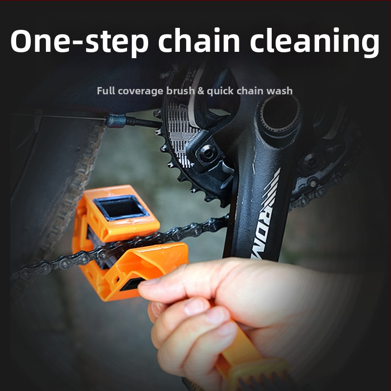 Почистване на зъбни плочи на велосипедни вериги, голяма четка, инструменти за ремонт и поддръжка на планински велосипеди