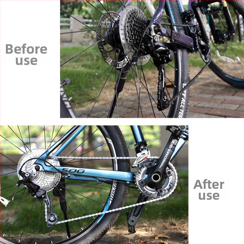 Почистване на зъбни плочи на велосипедни вериги, голяма четка, инструменти за ремонт и поддръжка на планински велосипеди